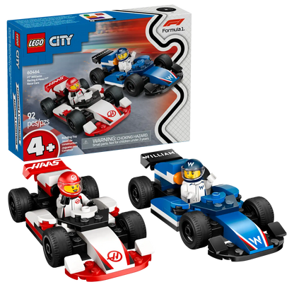 LEGO® City F1® Williams Racing & Haas F1® Race Cars