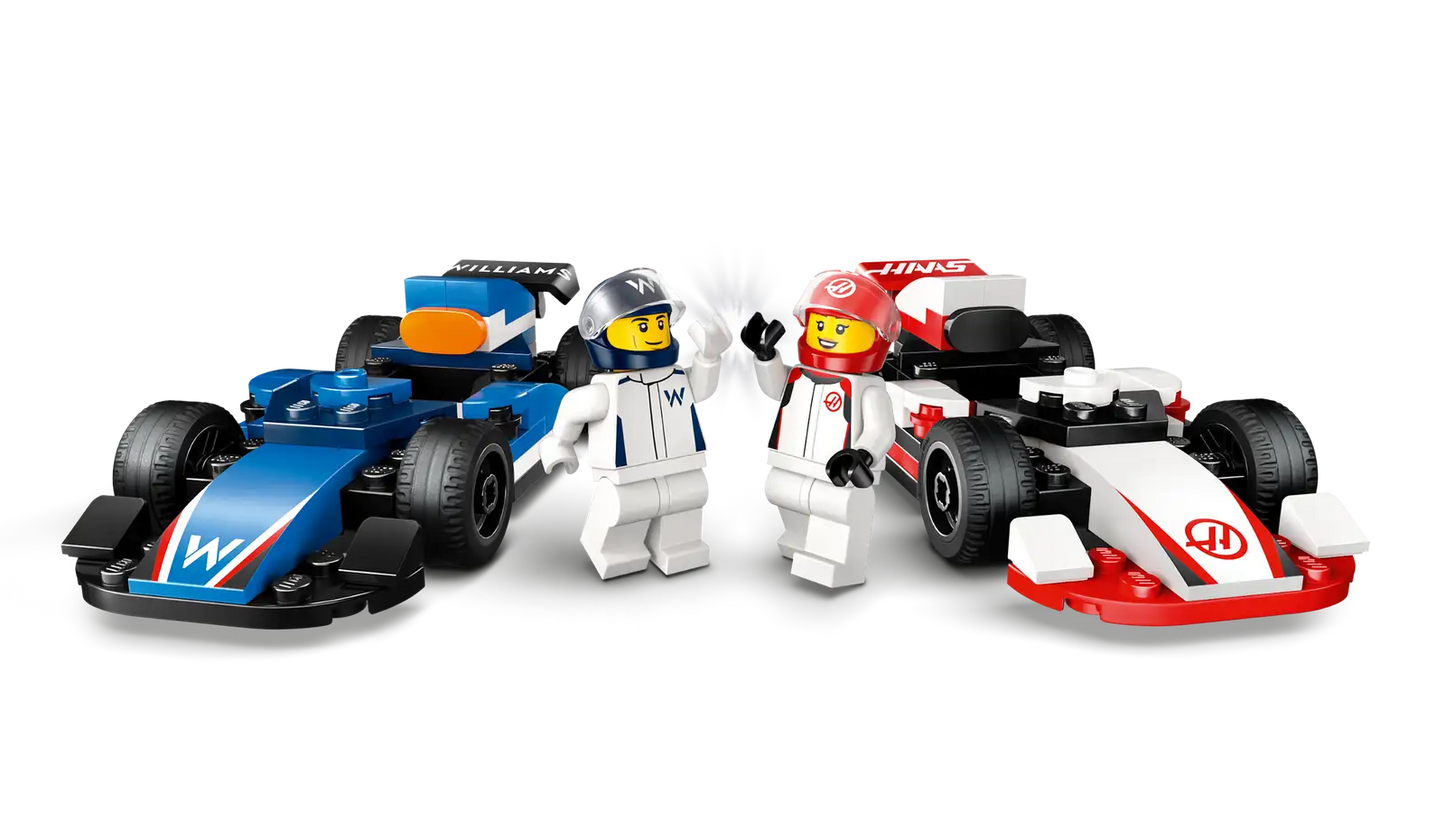 LEGO® City F1® Williams Racing & Haas F1® Race Cars