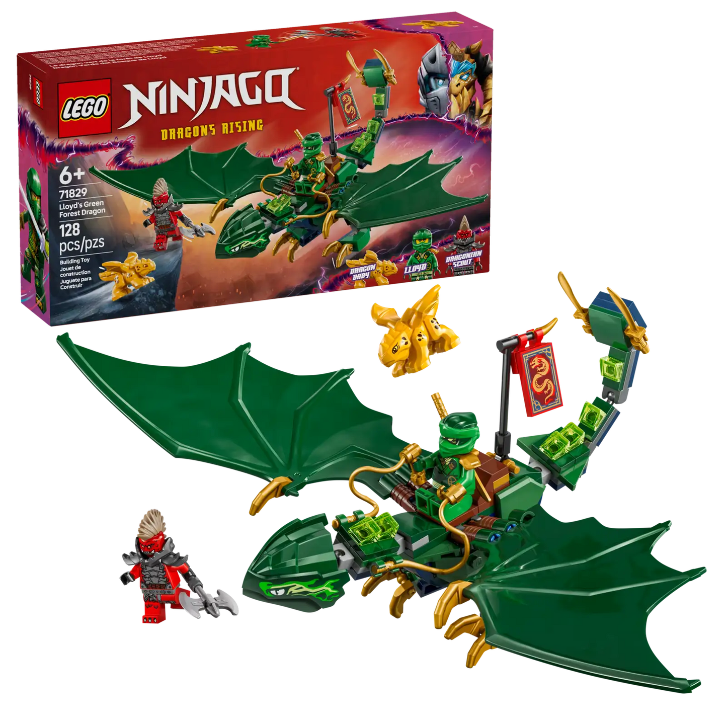 LEGO® NINJAGO® Lloyd’s Green Forest Dragon
