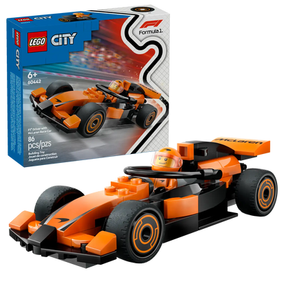 LEGO® City F1® Driver with McLaren Race Car
