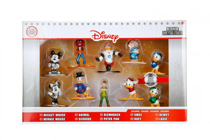 DISNEY MICKEY MOUSE NANO METAL FIGURES – 10 PACKS