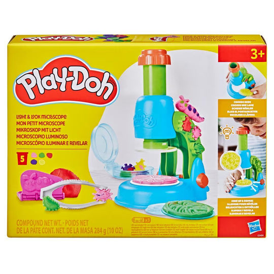 Play-Doh Light & Look Microscope Playset