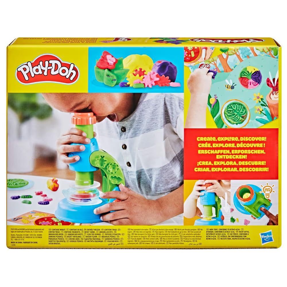 Play-Doh Light & Look Microscope Playset
