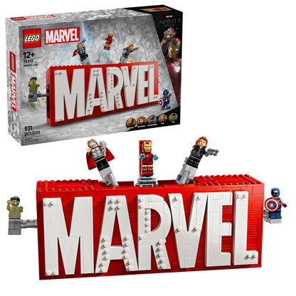 LEGO® MARVEL Logo & Minifigures
