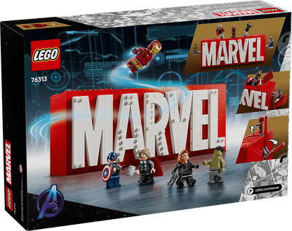 LEGO® MARVEL Logo & Minifigures