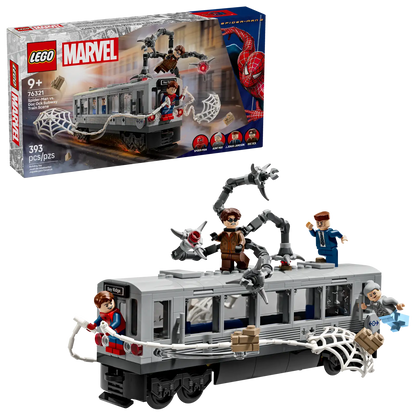 LEGO® Marvel Spider-Man vs. Doc Ock Subway Train Scene