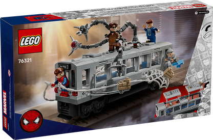 LEGO® Marvel Spider-Man vs. Doc Ock Subway Train Scene
