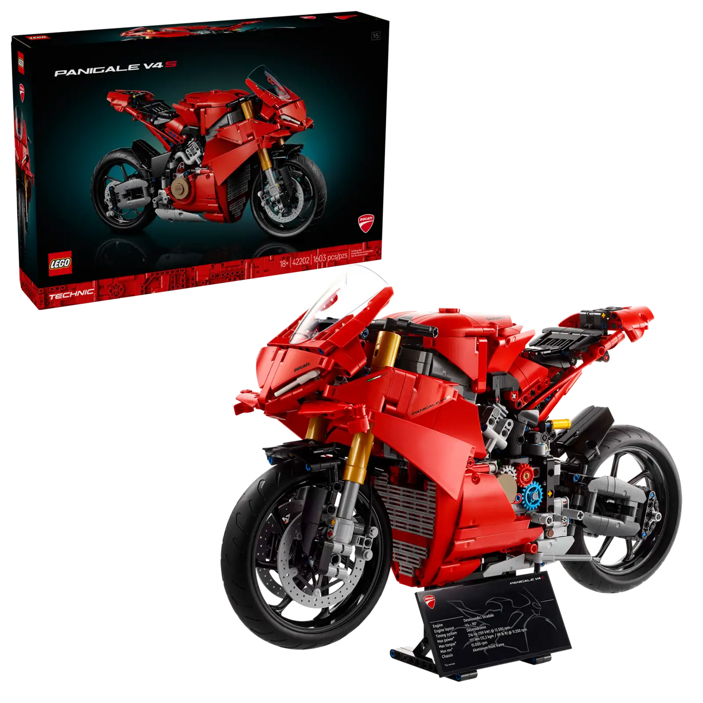 LEGO® Technic™ Ducati Panigale V4 S Motorcycle