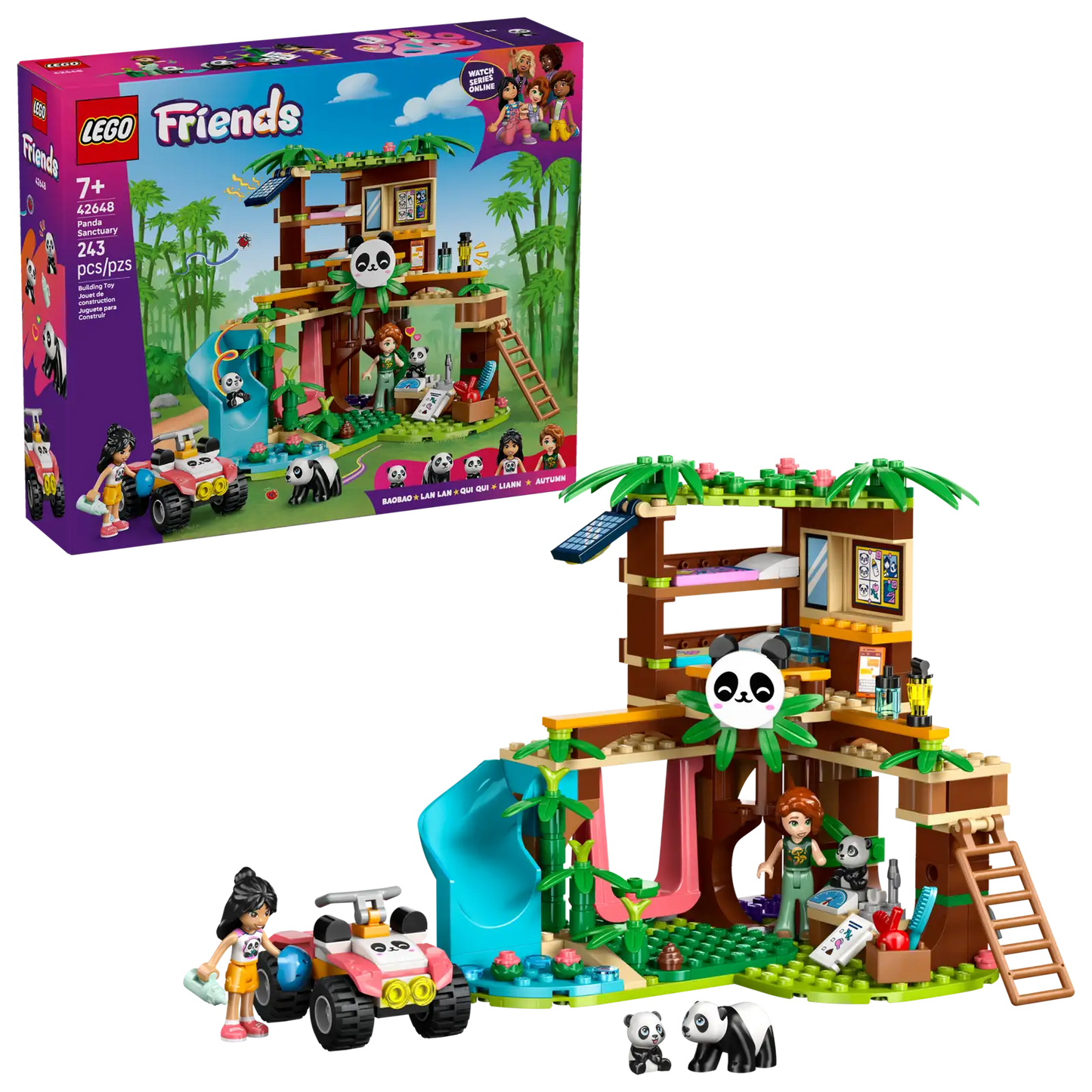 LEGO® Friends Panda Sanctuary Animal Care