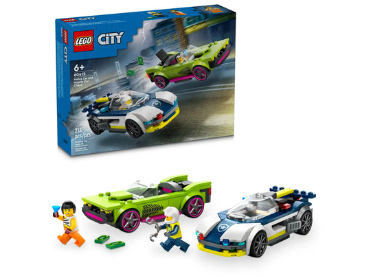 LEGO® City Police Car and Muscle Car Chase