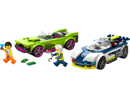 LEGO® City Police Car and Muscle Car Chase