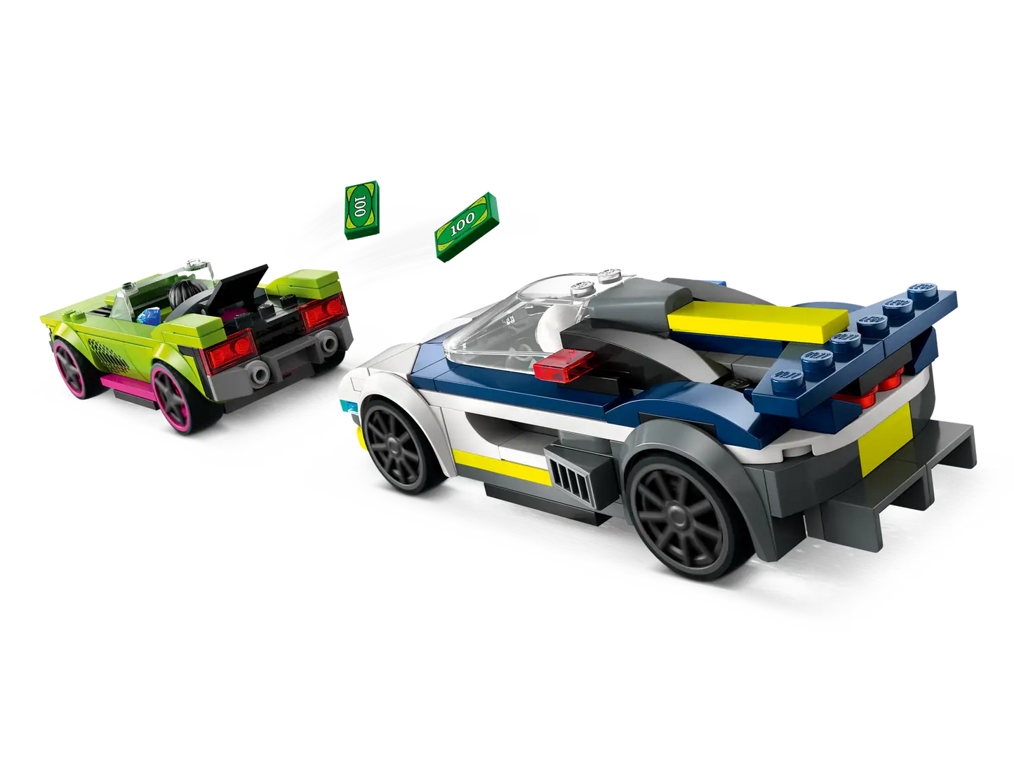 LEGO® City Police Car and Muscle Car Chase