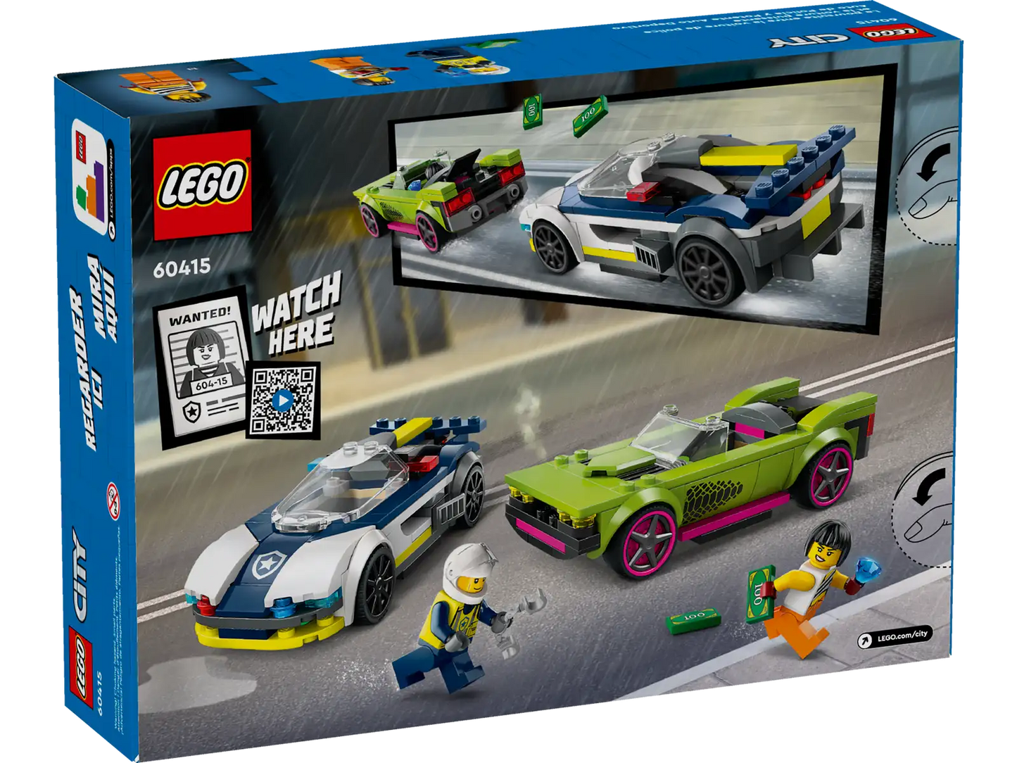 LEGO® City Police Car and Muscle Car Chase