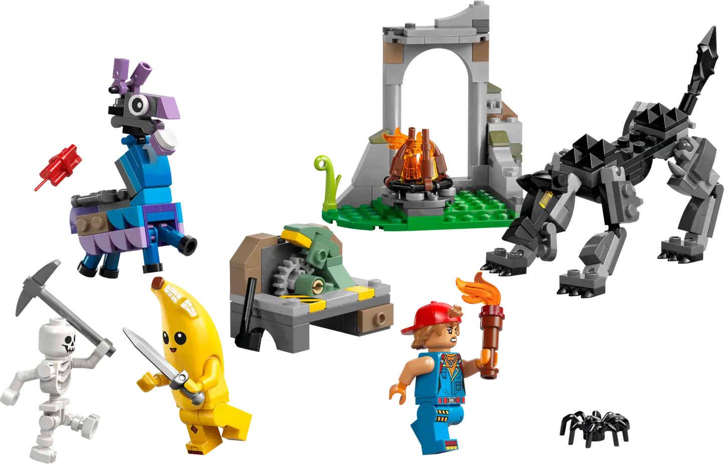 LEGO® Fortnite Peely & Sparkplug's Camp
