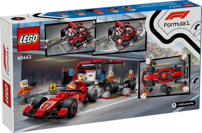 LEGO® City F1® Pit Stop & Pit Crew with Ferrari Car