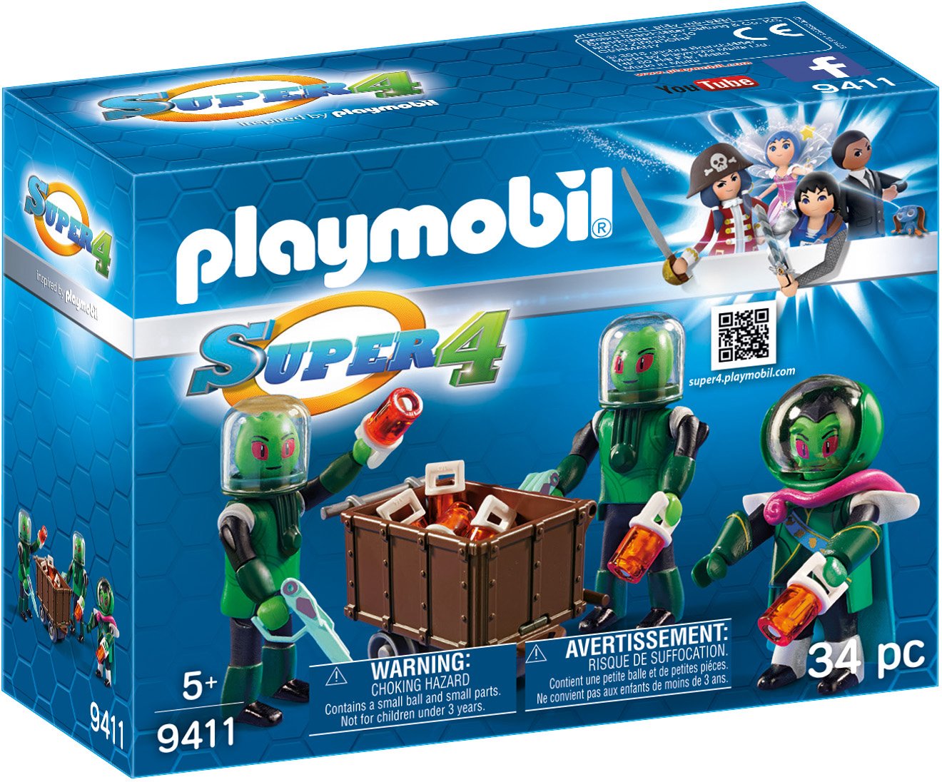 Playmobil Super 4 Sykronians