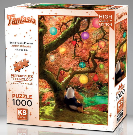 Fantasia “Best Friends Forever” 1000-Piece Jigsaw Puzzle - KS Games