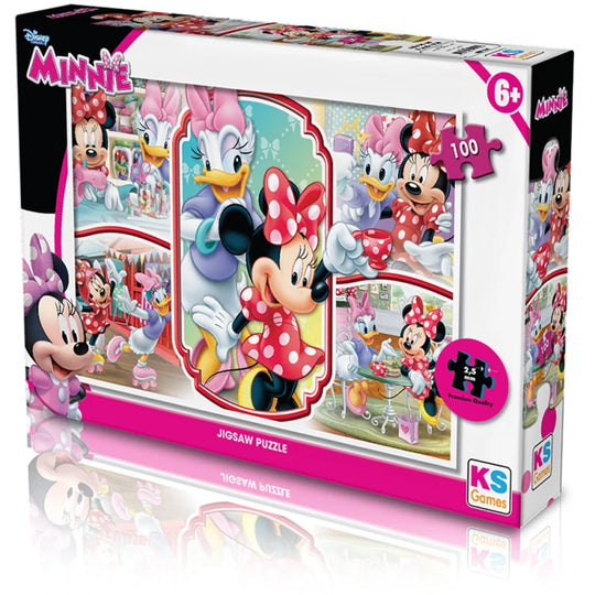 Disney Minnie Mouse 100-Piece Jigsaw Puzzle - Ks Games