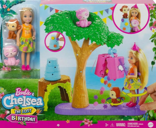 Barbie® and Chelsea™ The Lost Birthday™ Party Fun Playset with Doll & 2 Animals