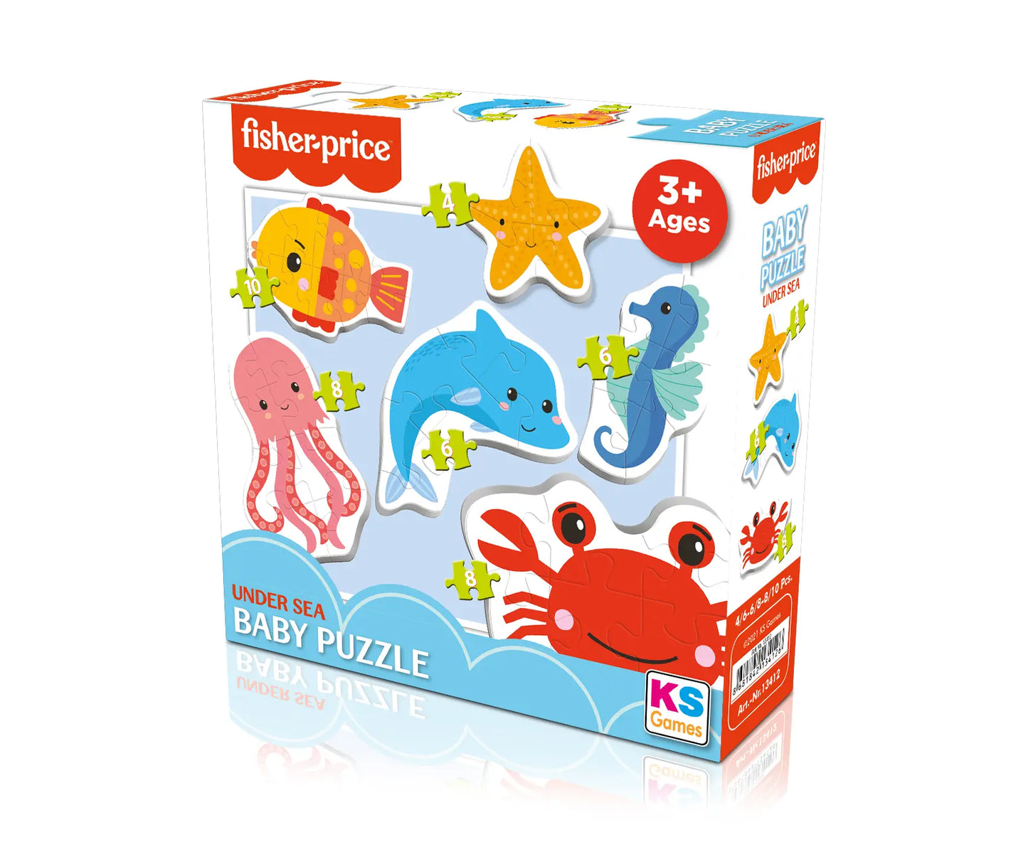 Baby Puzzle Travel Under Sea 6in1