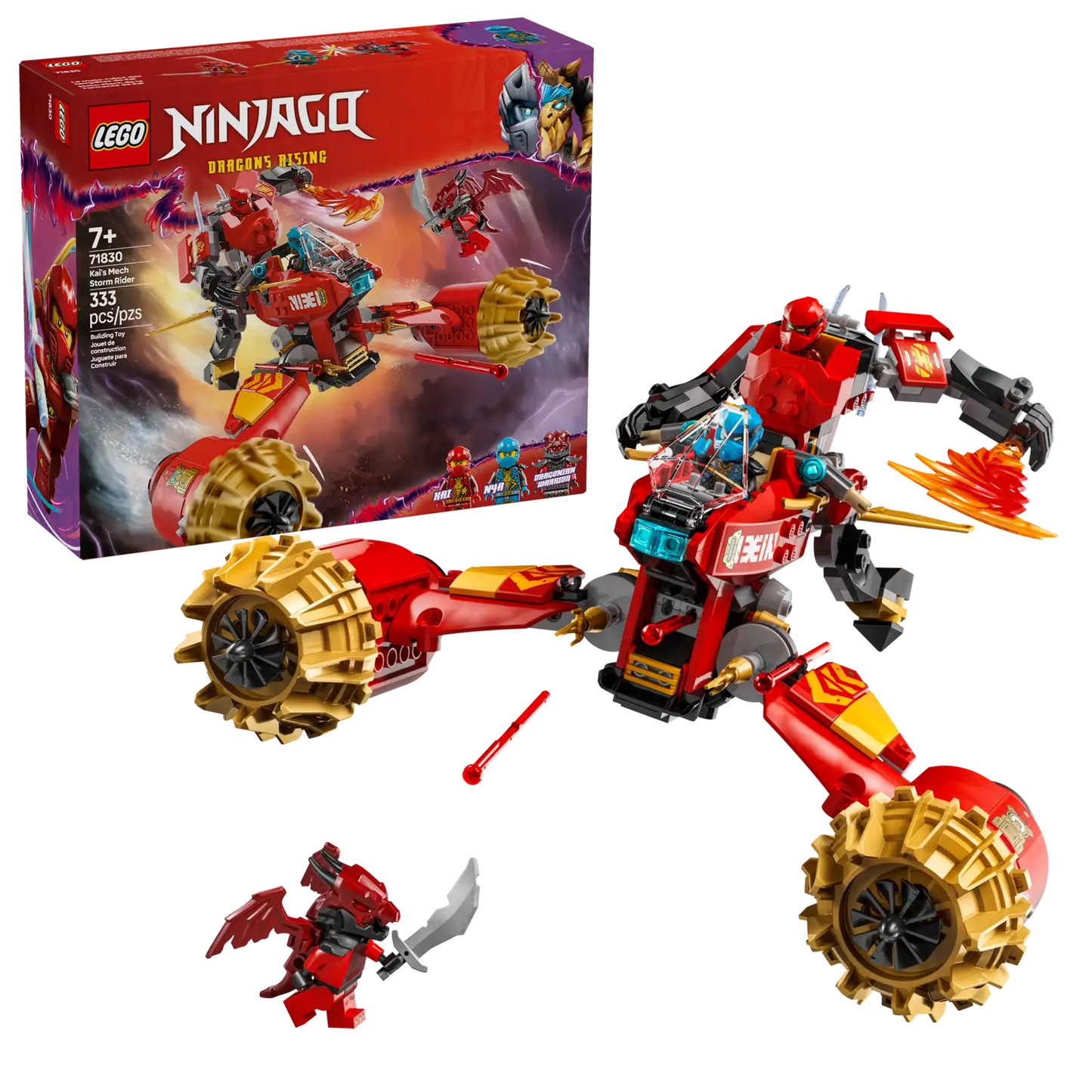 LEGO® NINJAGO® Kai’s Mech Storm Rider