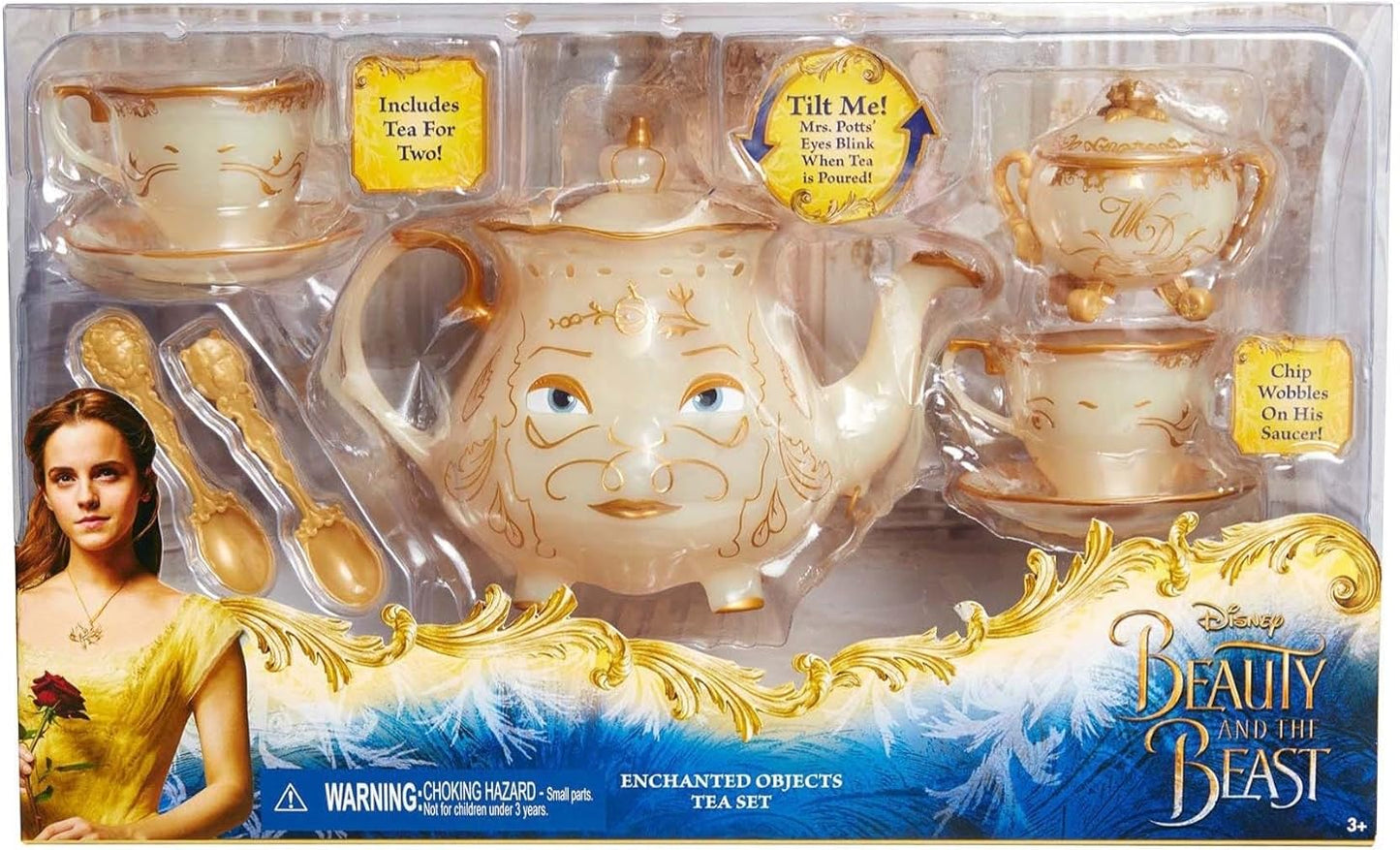 Beauty and the Beast Enchanted Objects Tea Set