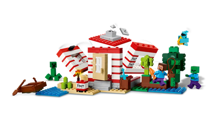 LEGO® Minecraft® The TNT Jungle House