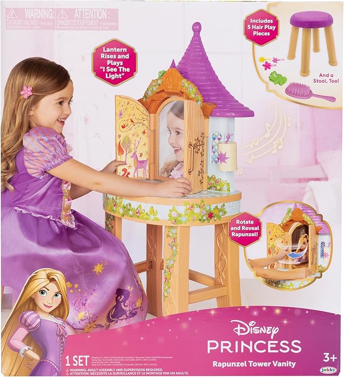 Disney Tangled Rapunzel Tower Vanity Playset