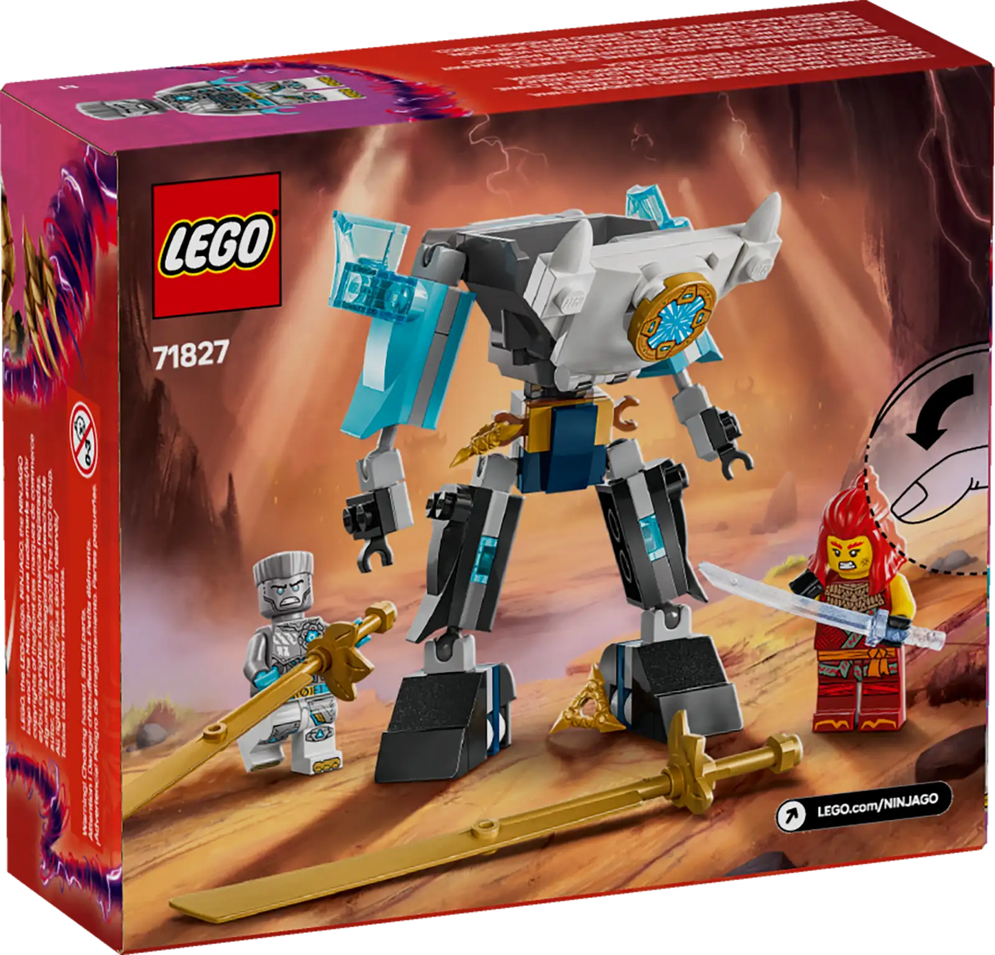 LEGO® NINJAGO® Zane’s Battle Suit Mech