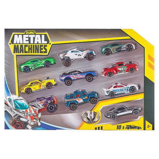 Metal Machines “Ultimate 10‑Pack” – Die‑Cast Cars by ZURU